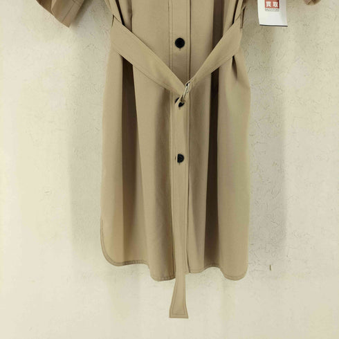 デプレ DES PRES ベルト付き シャツミニワンピース レディース JPN:36