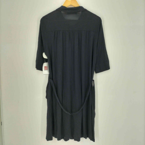 ダナキャランニューヨーク DKNY シルク シャツワンピース レディース import:L