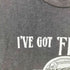 USA製 フロントプリント クルーネック 半袖 Tシャツ メンズ L