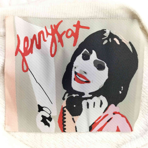 JENNY FAX クロワッサンだよデザイン クルーネックスウェット メンズ import:M