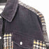 ザラ ZARA ニット切り替え 裾フリンジ デニム シャツ ジャケット レディース import:S