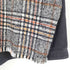 ザラ ZARA ニット切り替え 裾フリンジ デニム シャツ ジャケット レディース import:S