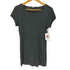 ダナキャランニューヨーク DKNY シルク ロングTシャツ レディース import:L