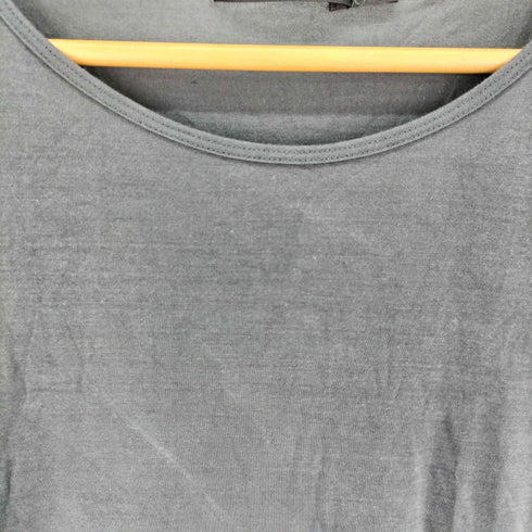 ダナキャランニューヨーク DKNY シルク ロングTシャツ レディース import:L