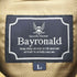Bayronald 襟フェイクスエード 切替 フラップポケット ブルゾンジャケット メンズ JPN:L