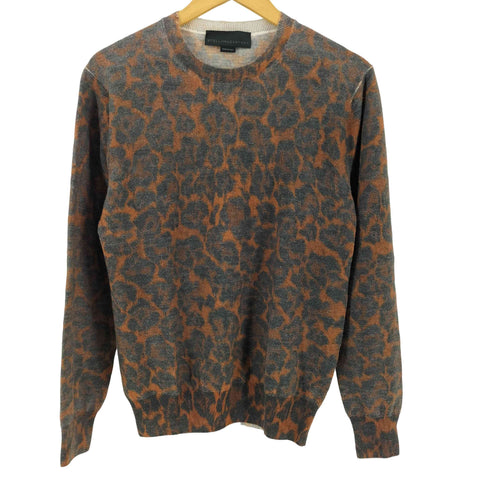 ステラマッカートニー STELLA McCARTNEY レオパード柄 バージンウール ニット メンズ import:L