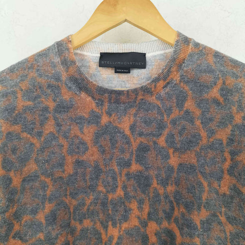 ステラマッカートニー STELLA McCARTNEY レオパード柄 バージンウール ニット メンズ import:L