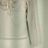 FRIFUL レースレイヤード ギャザー加工 ドット柄トップス レディース JPN:M