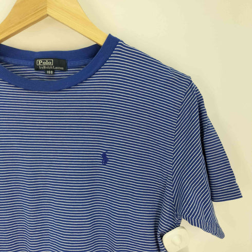 ポロバイラルフローレン Polo by RALPH LAUREN 裾/袖 シングルステッチ ボーダーTシャツ メンズ 160