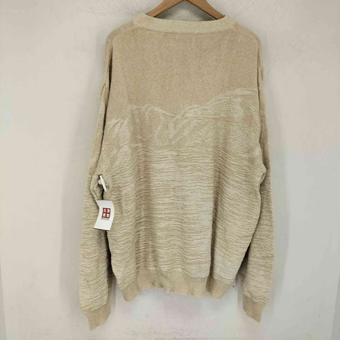 USA製 モックネックコットンニット メンズ JPN:XXL