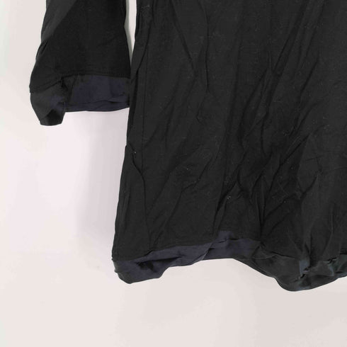 ダナキャランニューヨーク DKNY ドレープ ワイドネック 七分丈 カットソー レディース import:L