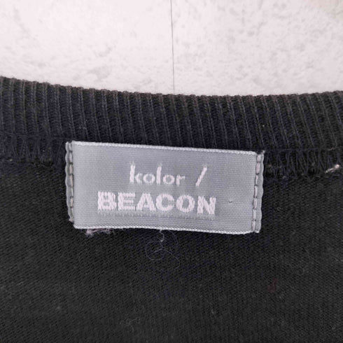 カラービーコン kolor BEACON 18SS フロントプリント クルーネック 半袖 Tシャツ メンズ 2