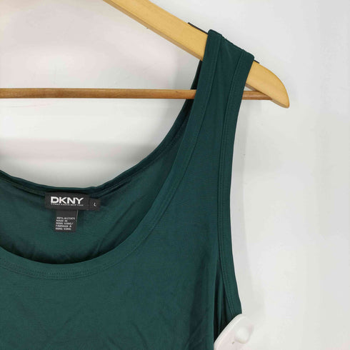 ダナキャランニューヨーク DKNY ギャザー タンクトップ レディース import:L