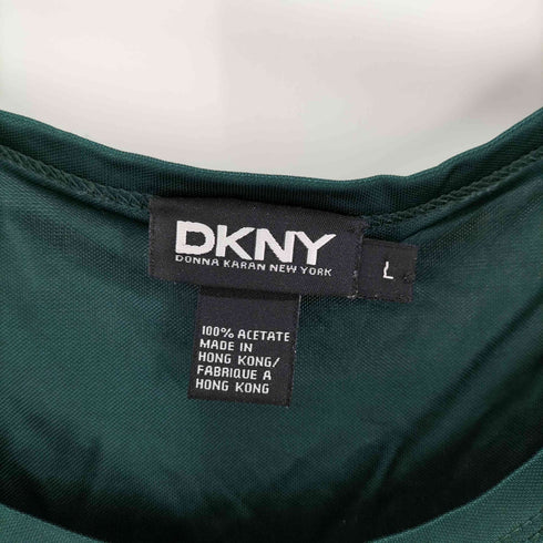 ダナキャランニューヨーク DKNY ギャザー タンクトップ レディース import:L