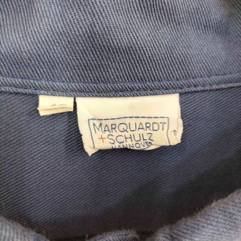 MARQUARDT SCHULZ マーカートシュルツ ドイツ製 コットン プルオーバーシャツ ワンピース レディース 46
