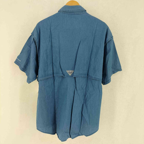 コロンビアスポーツウェア Columbia Sportswear PFG バハマ II デニムショートスリーブシャツ メンズ import:M