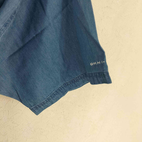 コロンビアスポーツウェア Columbia Sportswear PFG バハマ II デニムショートスリーブシャツ メンズ import:M