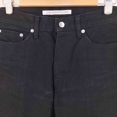 ジョンローレンスサリバン JOHN LAWRENCE SULLIVAN RIGID DENIM SLITTED PANTS リジッド デニム スリッテッド パンツ レディース S