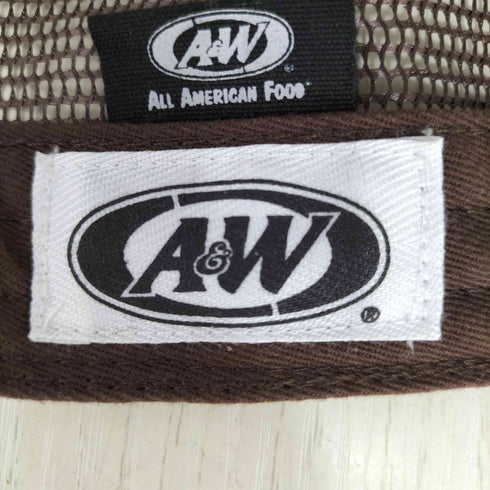 A&W ALL AMERICAN FOOD メッシュキャップ メンズ FREE