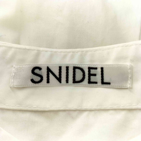 スナイデル snidel Sustainaフリルスタンドカラーブラウス レディース ONE SIZE