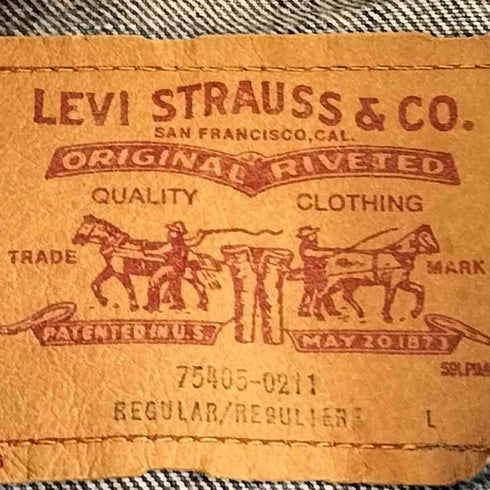 リーバイス Levis 90S 75405-0211 デニム トラッカー ジャケット レディース import:L