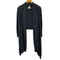 ダナキャランニューヨーク DKNY シルク100 変形 ロングカーディガン レディース import:M