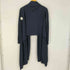 ダナキャランニューヨーク DKNY シルク100 変形 ロングカーディガン レディース import:M