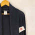 ダナキャランニューヨーク DKNY シルク100 変形 ロングカーディガン レディース import:M