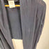 ダナキャランニューヨーク DKNY シルク100 変形 ロングカーディガン レディース import:M
