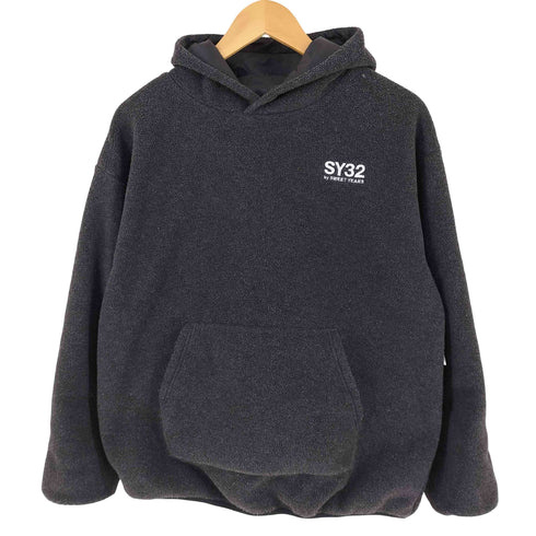 エスワイサーティトゥー SY32 by SWEET YEARS POLARTEC フリース ナイロン リバーシブル パーカー メンズ