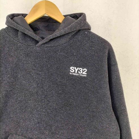 エスワイサーティトゥー SY32 by SWEET YEARS POLARTEC フリース ナイロン リバーシブル パーカー メンズ