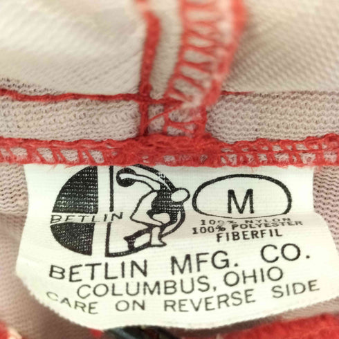 betlin mfg co バックプリント 中綿プルオーバー フーディ ロケットタロン メンズ import:M
