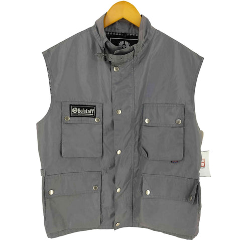 ベルスタッフ Belstaff マルチポケット ジップアップ ナイロン ベスト メンズ