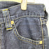 リーバイス Levis 日本製 901 濃紺 ボタンフライ テーパード デニム パンツ レディース W31