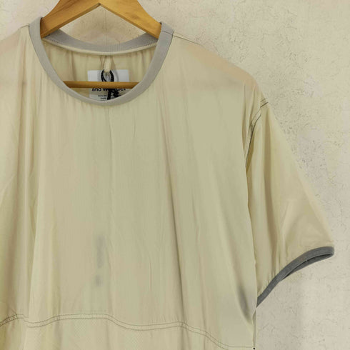 アンドワンダー and wander PERTEX wind T パーテックス ウィンド T メンズ 4