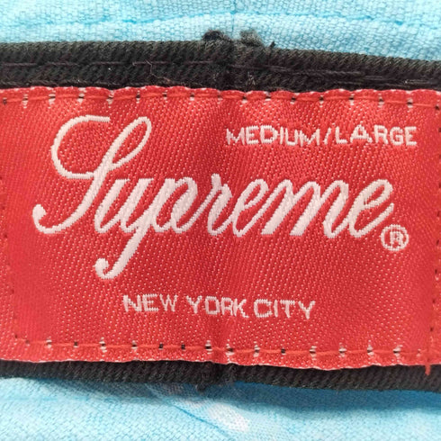 シュプリーム Supreme 20SS JACQUARD LINEN CRUSHER HAT メンズ M/L
