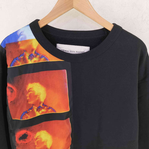 ドリスヴァンノッテン DRIES VAN NOTEN ×LEN LYE レンライ 21SS サーモグラフィー クルーネック スウェット メンズ import:M