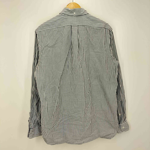 ラルフローレン RALPH LAUREN ストライプ ボタンダウン 長袖 シャツ メンズ import:L