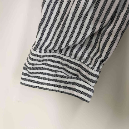 ラルフローレン RALPH LAUREN ストライプ ボタンダウン 長袖 シャツ メンズ import:L
