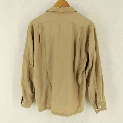 フィグベルメーカーズアンドコー PHIGVEL MAKERS & Co. LINEN SAFARI SHIRT リネン サファリ シャツ メンズ 2