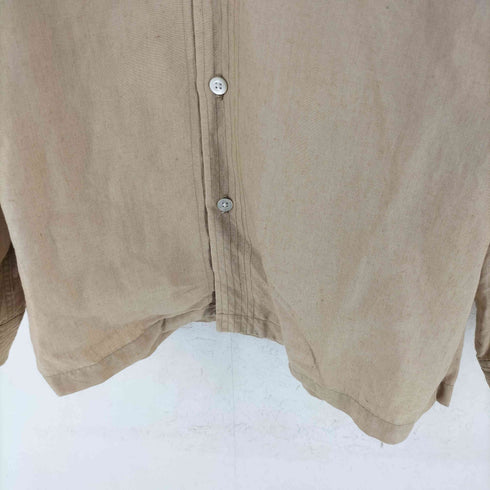 フィグベルメーカーズアンドコー PHIGVEL MAKERS & Co. LINEN SAFARI SHIRT リネン サファリ シャツ メンズ 2
