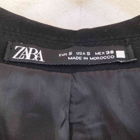 ザラ ZARA パイピング デザイン テーラード ジャケット メンズ S