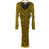 ガニー Ganni Floral Print Recycled Stretch Mesh Midi Dress フラワープリント リサイクルストレッチメッシュ ミディドレス レディース 36