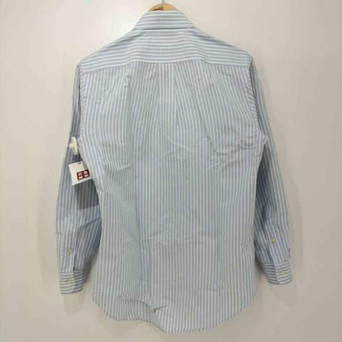ラルフローレン RALPH LAUREN CUSTOM FIT ポニー刺繍 ストライプ ボタンダウン シャツ メンズ import:S