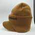 カーハート Carhartt USA製 ロゴ刺繍 バイザーニット キャップ メンズ ONE SIZE