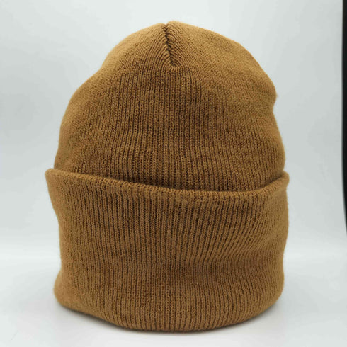 カーハート Carhartt USA製 ロゴ刺繍 バイザーニット キャップ メンズ ONE SIZE