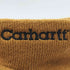 カーハート Carhartt USA製 ロゴ刺繍 バイザーニット キャップ メンズ ONE SIZE