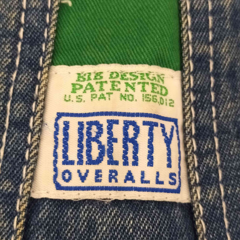 リバティオーバーオールズ LIBERTY OVERALLS デニムオーバーオール メンズ