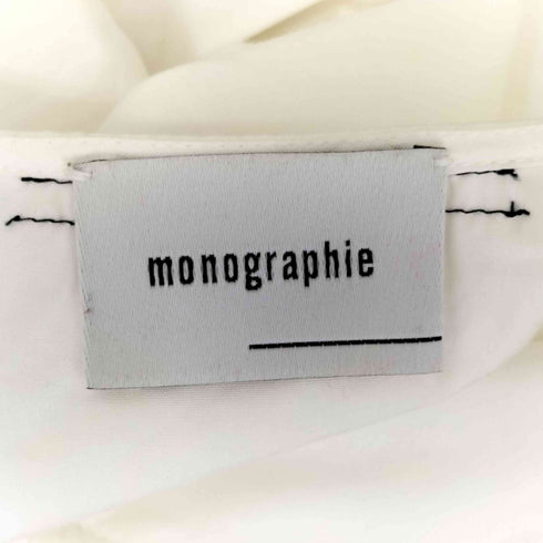 Monographie モノグラフィー 変形 長袖シャツ レディース XS