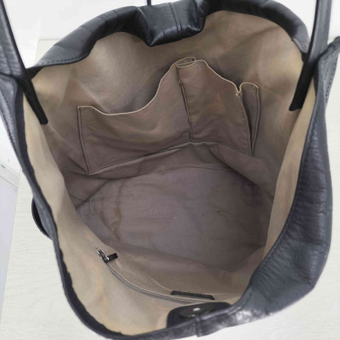 イアパピヨネ ear PAPILLONNER ぺったんショルダーバッグ レザー ワンハンド ショルダーバック レディース